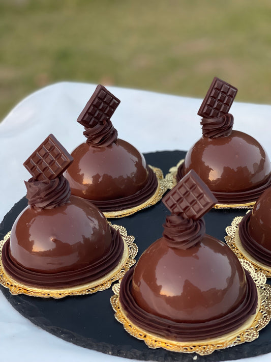 Chocolate Cake Domes