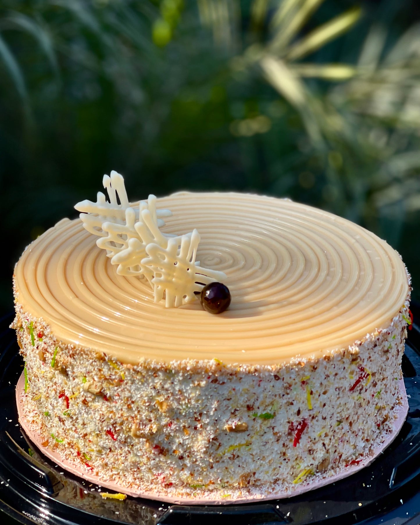 Dulce de Leche Vanilla Cake